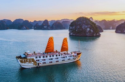 Indochina Sails Junk Boat Halong Bay
